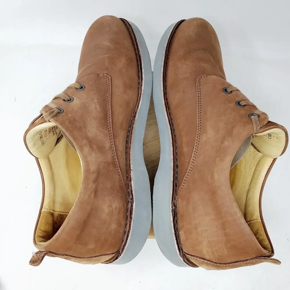 Samuel Hubbard Free Shoes Mens 11.5 W Brown‎ Leather Oxford Comfort Vibram